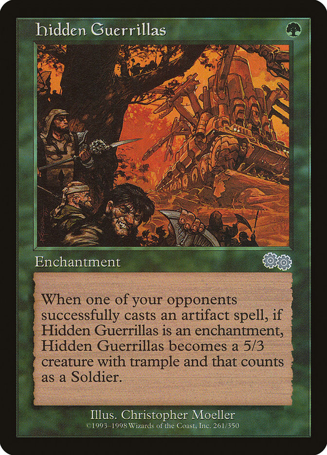 Hidden Guerrillas [Urza's Saga] | Gate City Games LLC