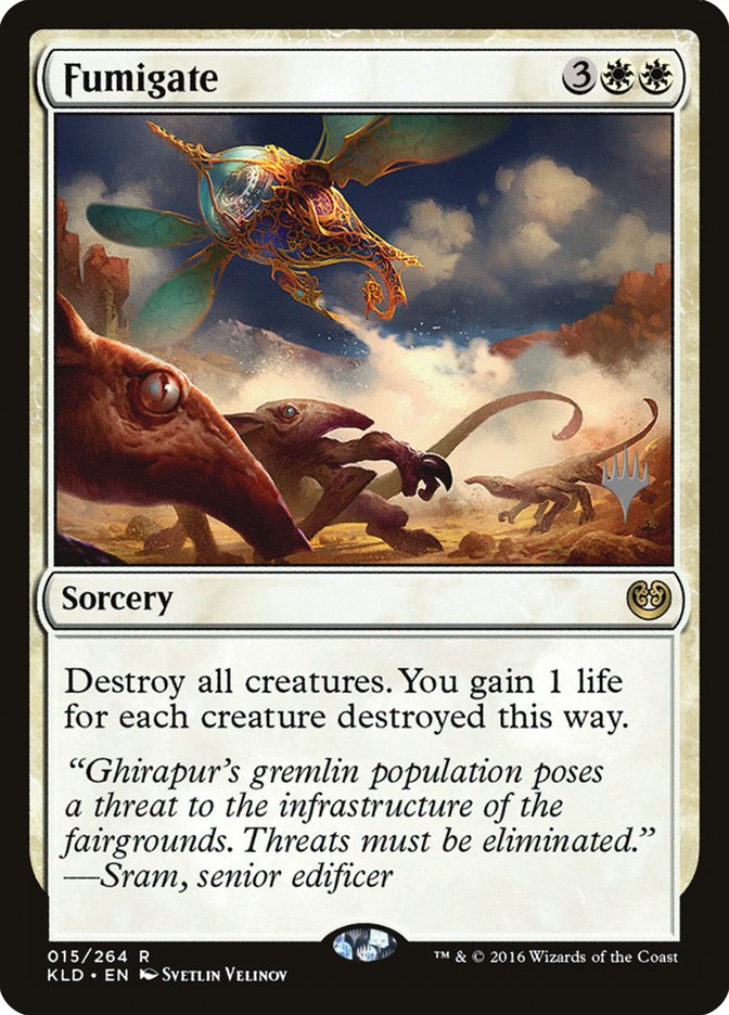 Fumigate (Promo Pack) [Kaladesh Promos] | Gate City Games LLC