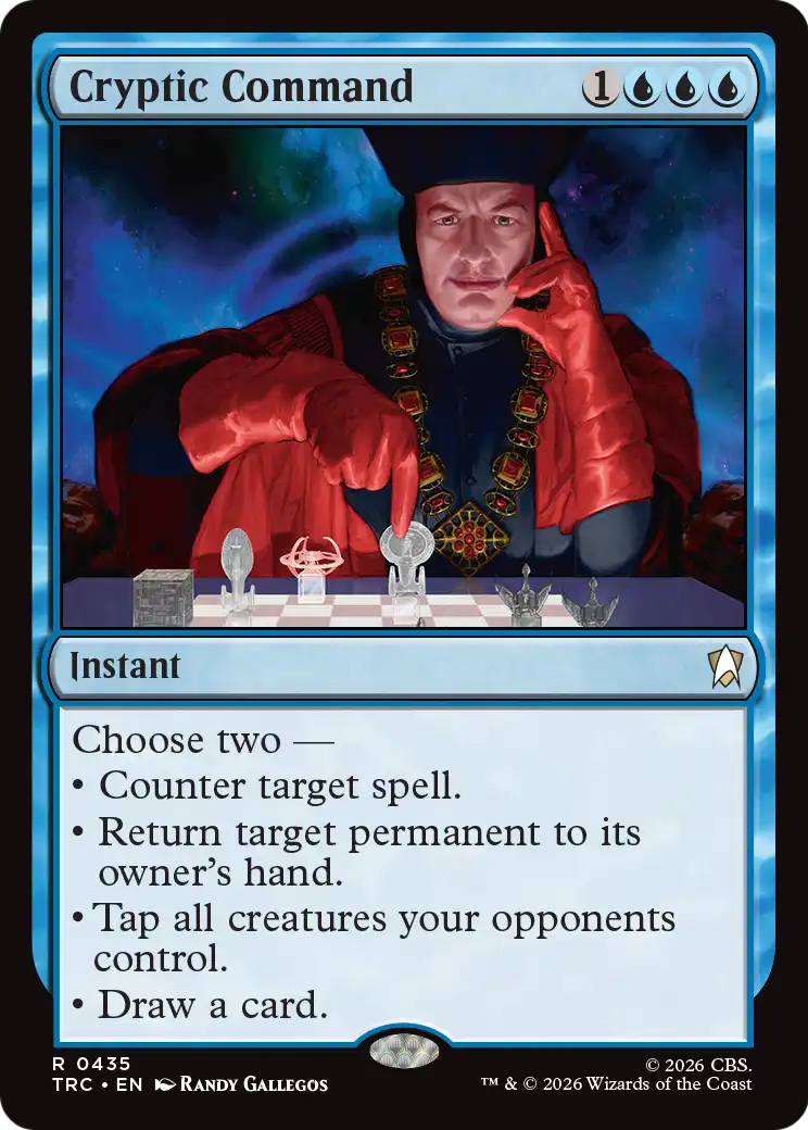 Cryptic Command (Surge Foil) [Star Trek Commander] | Gate City Games LLC