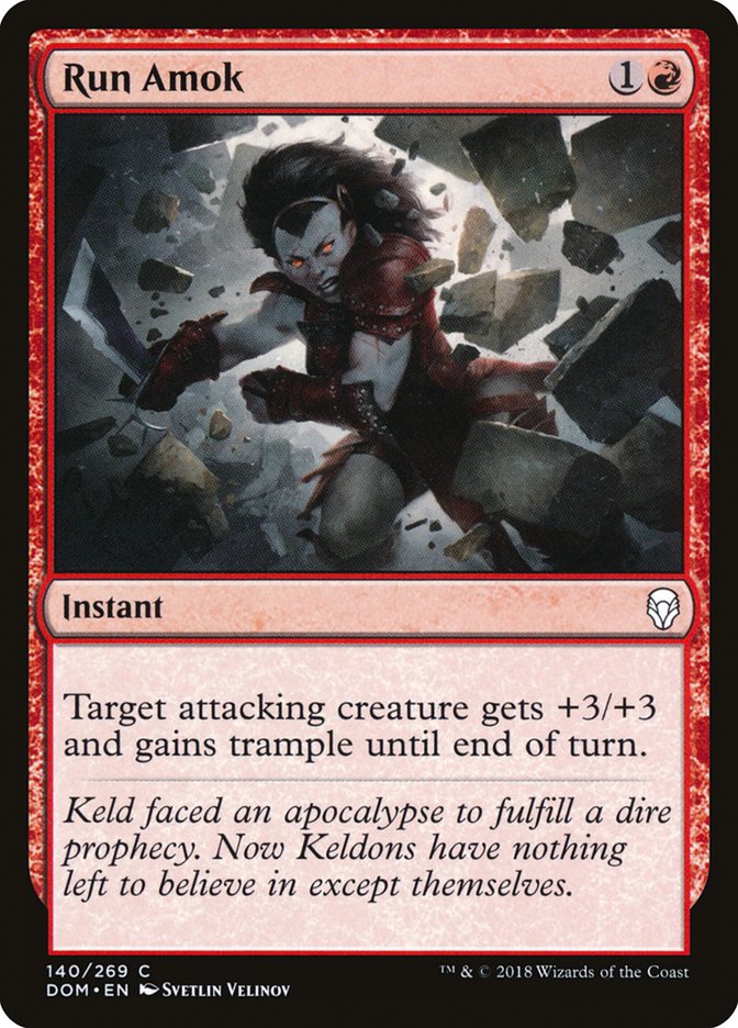 Run Amok [Dominaria] | Gate City Games LLC