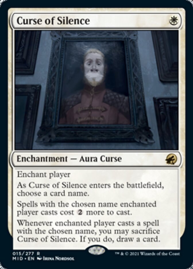 Curse of Silence [Innistrad: Midnight Hunt] | Gate City Games LLC