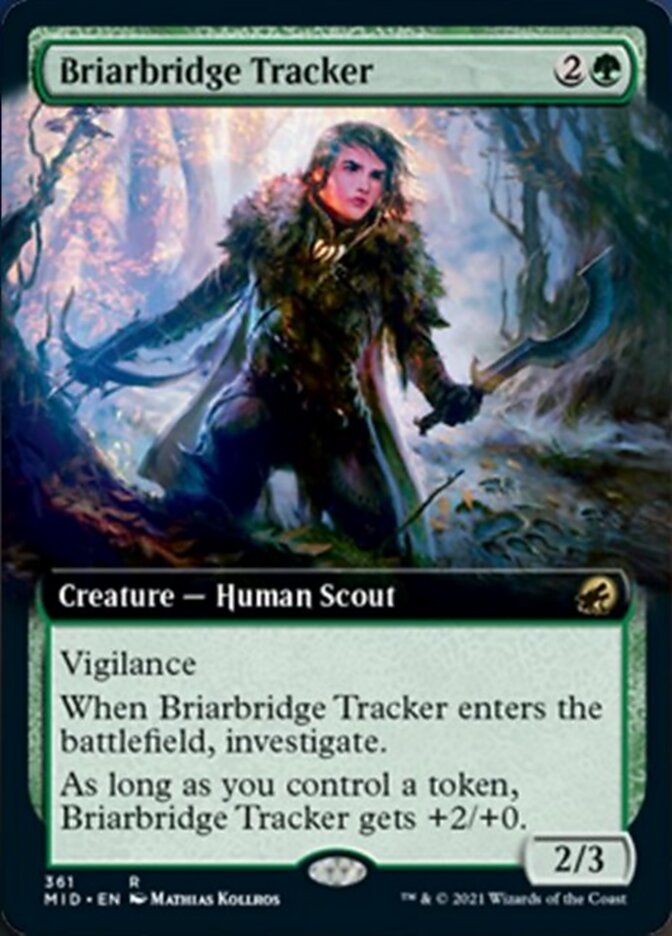 Briarbridge Tracker (Extended Art) [Innistrad: Midnight Hunt] | Gate City Games LLC