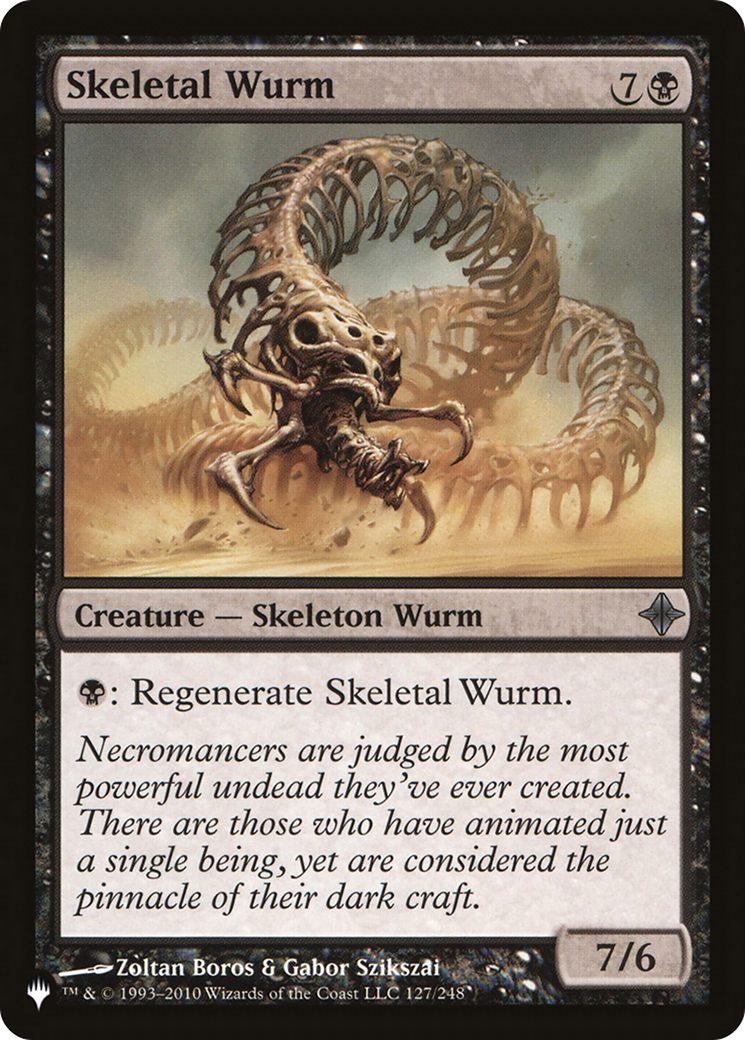 Skeletal Wurm [The List] | Gate City Games LLC