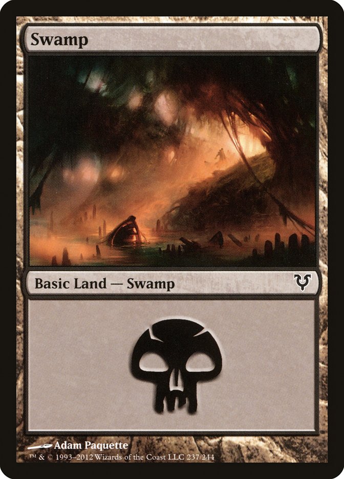 Swamp (237) [Avacyn Restored] | Gate City Games LLC