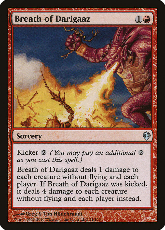 Breath of Darigaaz [Archenemy] | Gate City Games LLC