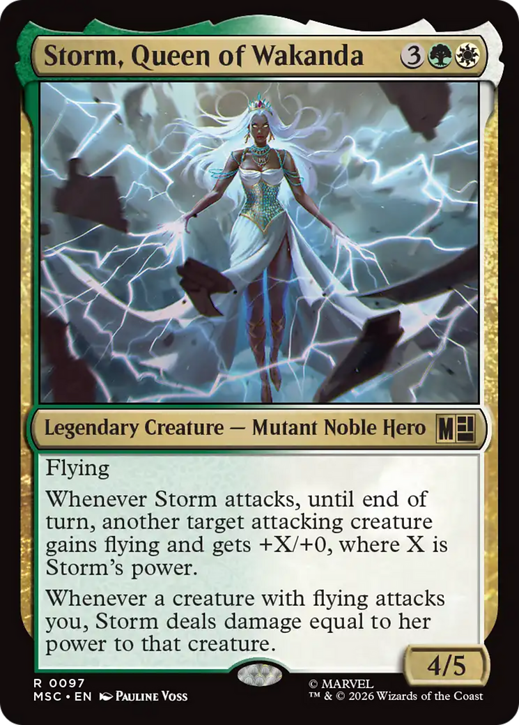 Storm, Queen of Wakanda [Marvel Super Heroes Commander] | Gate City Games LLC
