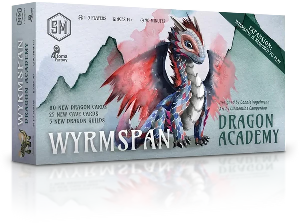 Wyrmspan Dragon Academy | Gate City Games LLC