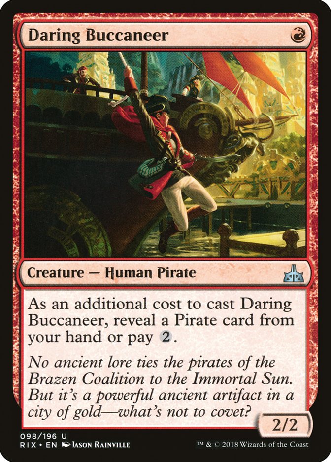 Daring Buccaneer [Rivals of Ixalan] | Gate City Games LLC