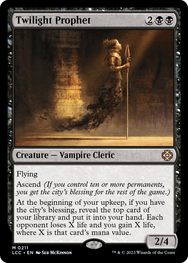 Twilight Prophet [The Lost Caverns of Ixalan Commander] | Gate City Games LLC
