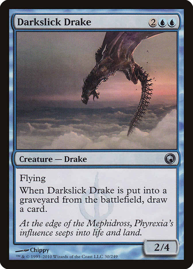 Darkslick Drake [Scars of Mirrodin] | Gate City Games LLC