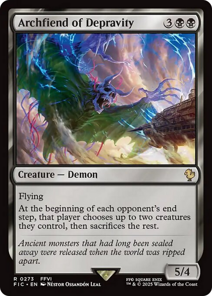 Archfiend of Depravity [FINAL FANTASY Commander] | Gate City Games LLC
