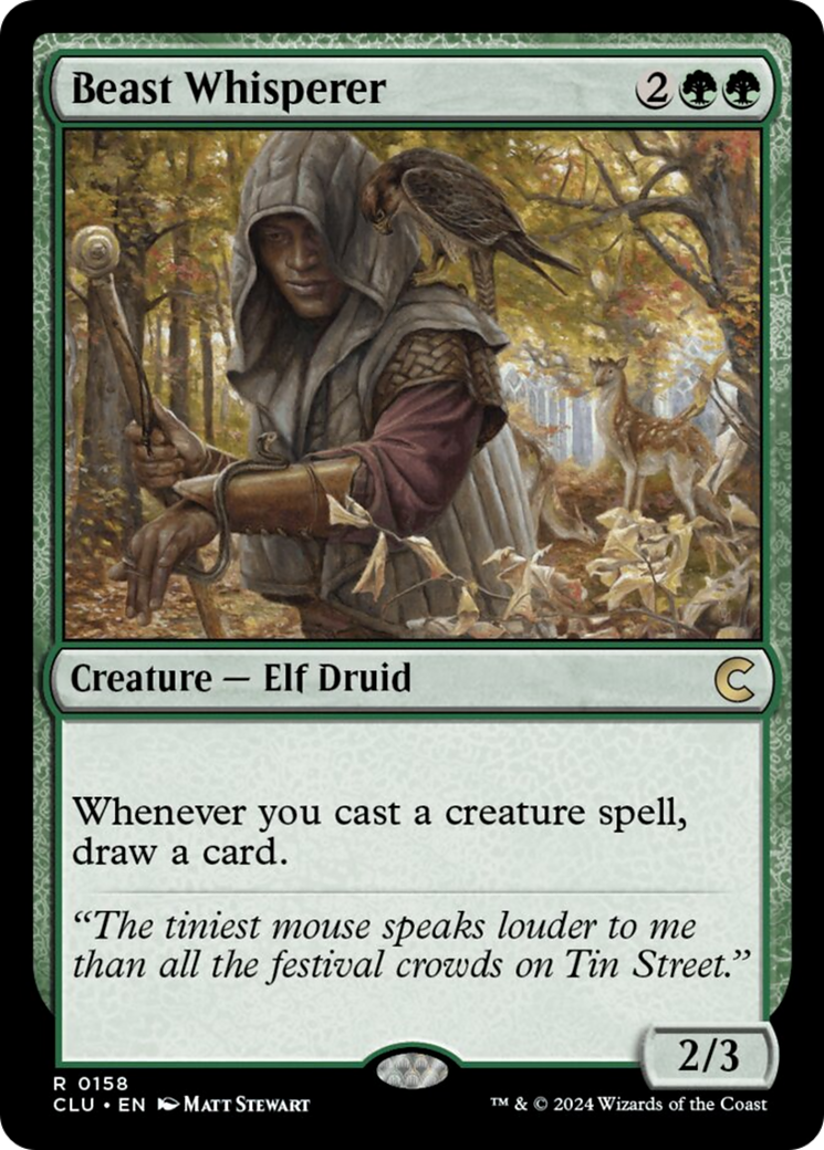 Beast Whisperer [Ravnica: Clue Edition] | Gate City Games LLC