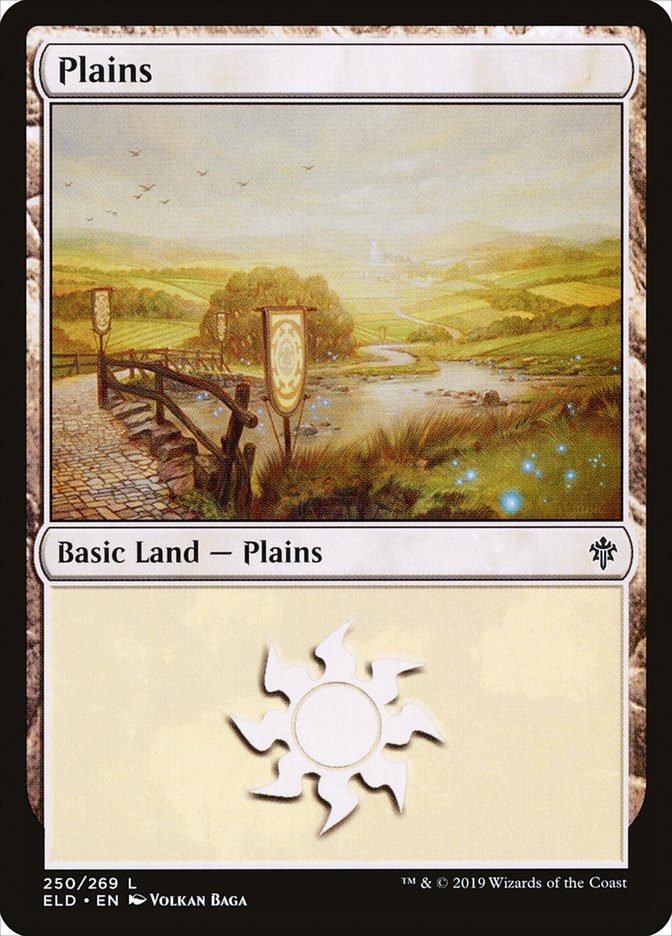 Plains (250) [Throne of Eldraine] | Gate City Games LLC