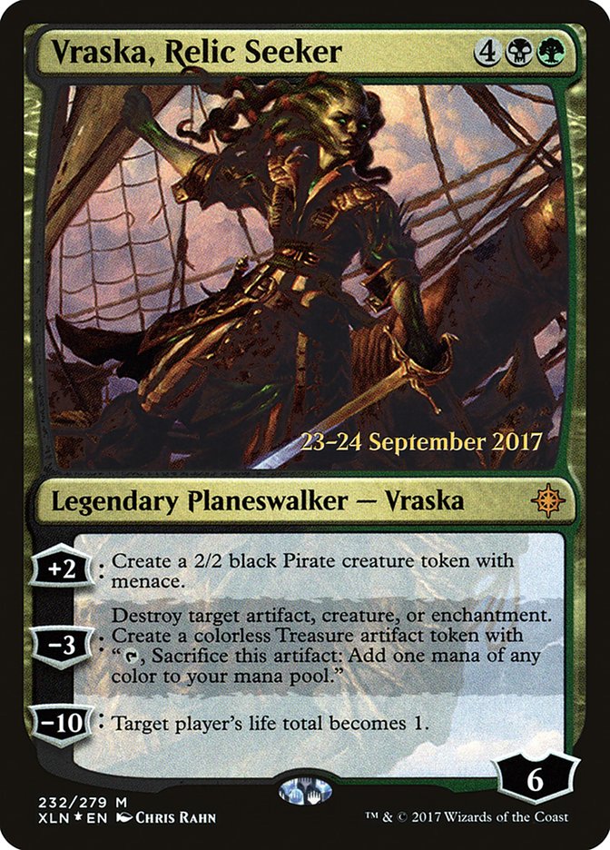 Vraska, Relic Seeker [Ixalan Prerelease Promos] | Gate City Games LLC