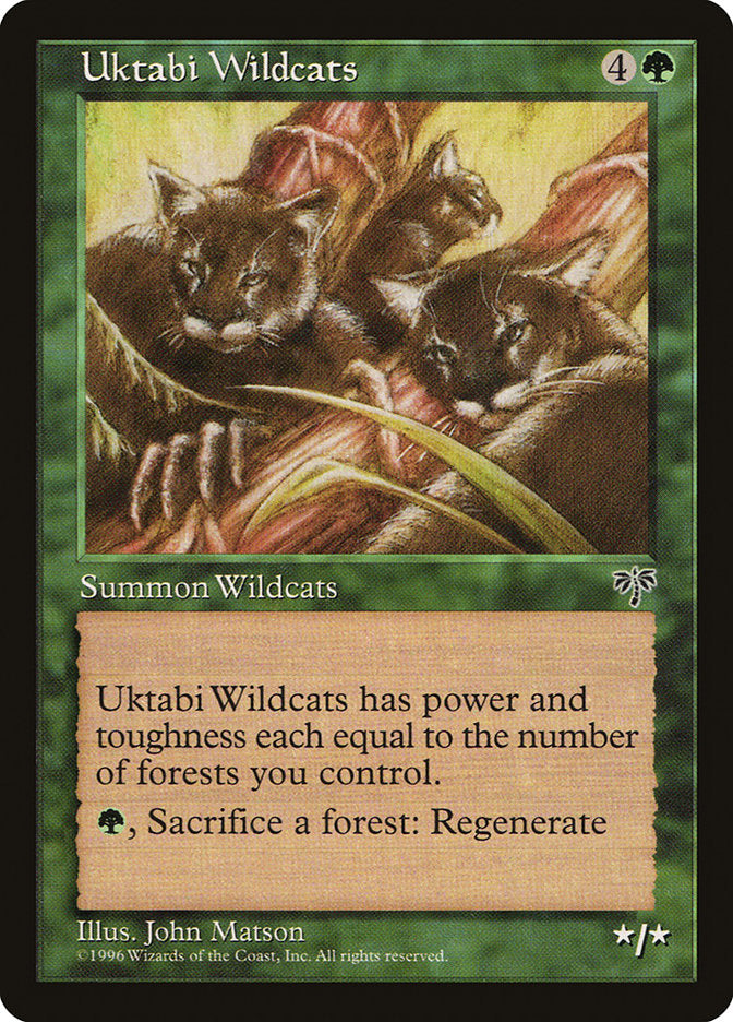 Uktabi Wildcats [Mirage] | Gate City Games LLC