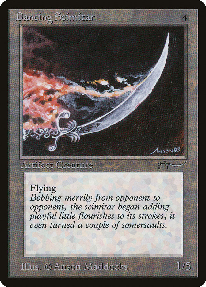 Dancing Scimitar [Arabian Nights] | Gate City Games LLC
