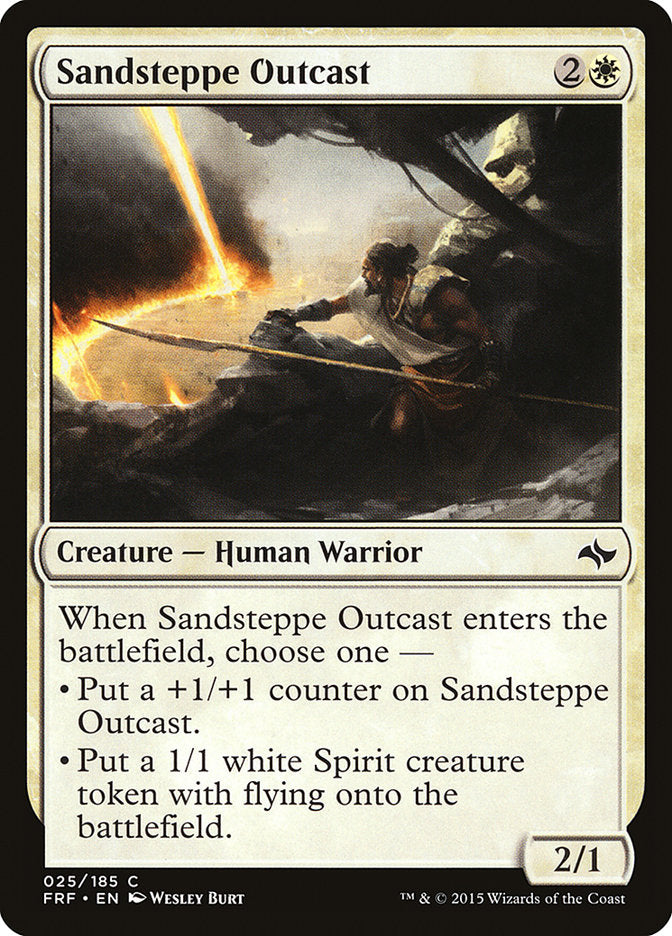 Sandsteppe Outcast [Fate Reforged] | Gate City Games LLC