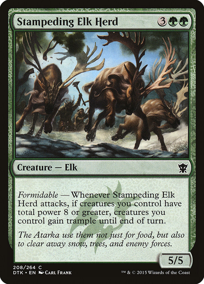 Stampeding Elk Herd [Dragons of Tarkir] | Gate City Games LLC