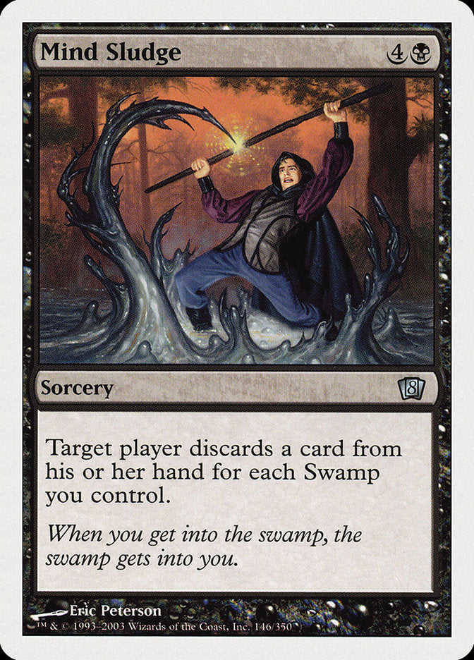Mind Sludge (8th Edition) (Oversized) [Oversize Cards] | Gate City Games LLC