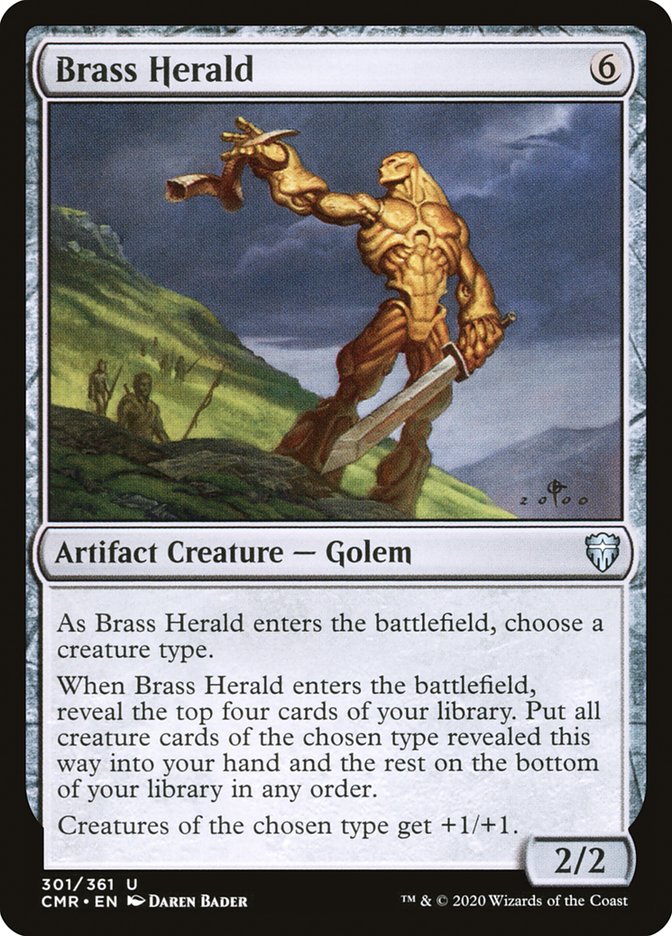 Brass Herald [Commander Legends] | Gate City Games LLC