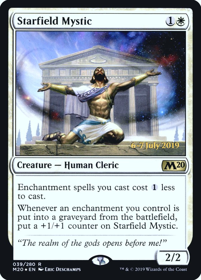 Starfield Mystic [Core Set 2020 Prerelease Promos] | Gate City Games LLC