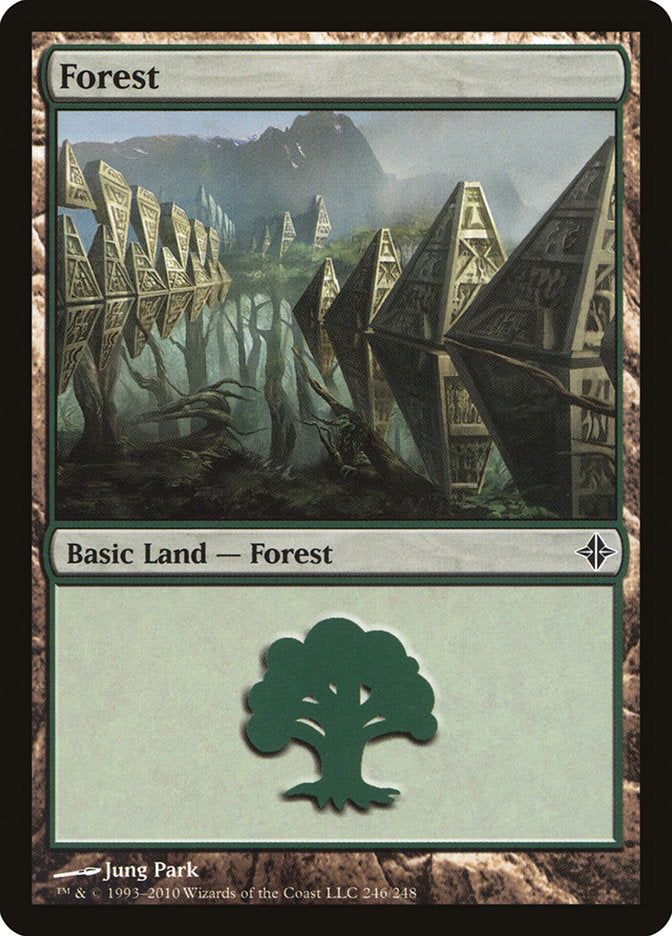 Forest (246) [Rise of the Eldrazi] | Gate City Games LLC