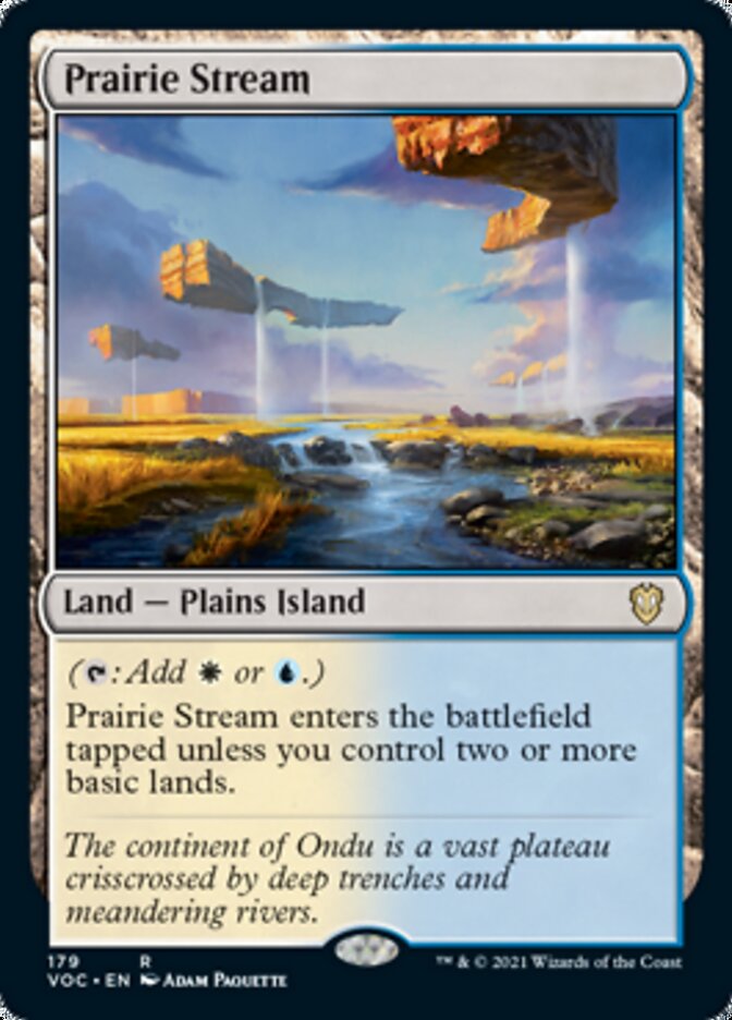 Prairie Stream [Innistrad: Crimson Vow Commander] | Gate City Games LLC