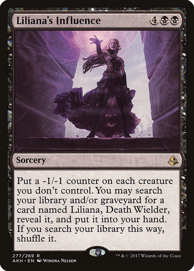 Liliana's Influence [Amonkhet] | Gate City Games LLC