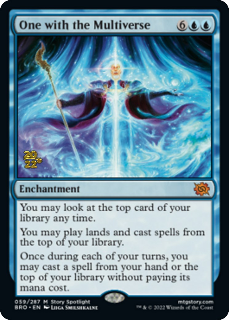 One with the Multiverse [The Brothers' War Prerelease Promos] | Gate City Games LLC