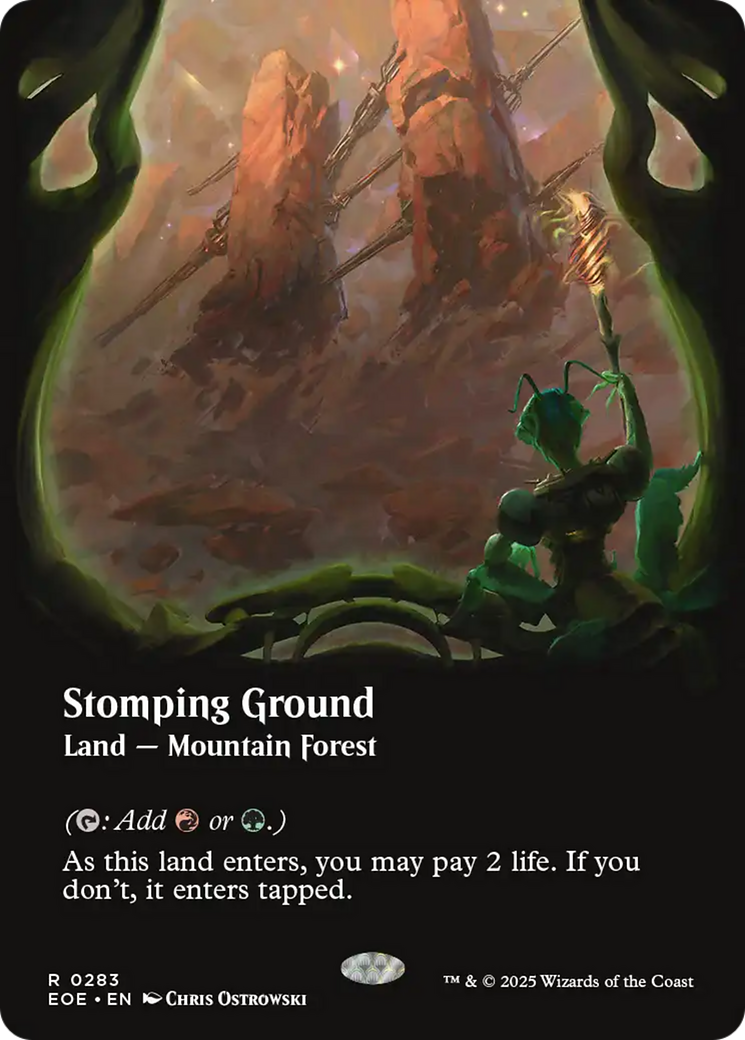 Stomping Ground (Borderless) [Edge of Eternities] | Gate City Games LLC