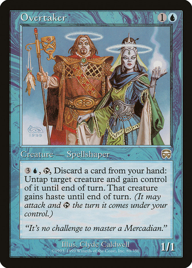 Overtaker [Mercadian Masques] | Gate City Games LLC