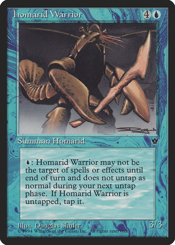 Homarid Warrior (Douglas Shuler) [Fallen Empires] | Gate City Games LLC