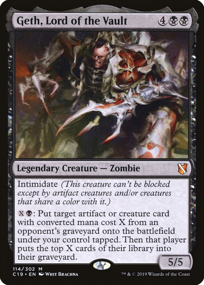 Geth, Lord of the Vault [Commander 2019] | Gate City Games LLC
