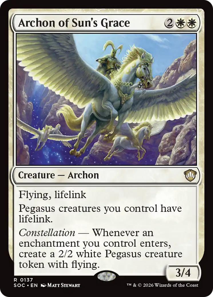 Archon of Sun's Grace [Secrets of Strixhaven Commander] | Gate City Games LLC