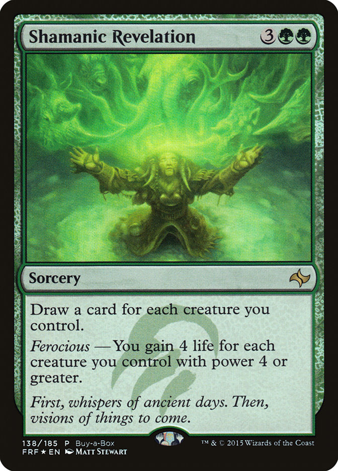 Shamanic Revelation (Buy-A-Box) [Fate Reforged Promos] | Gate City Games LLC