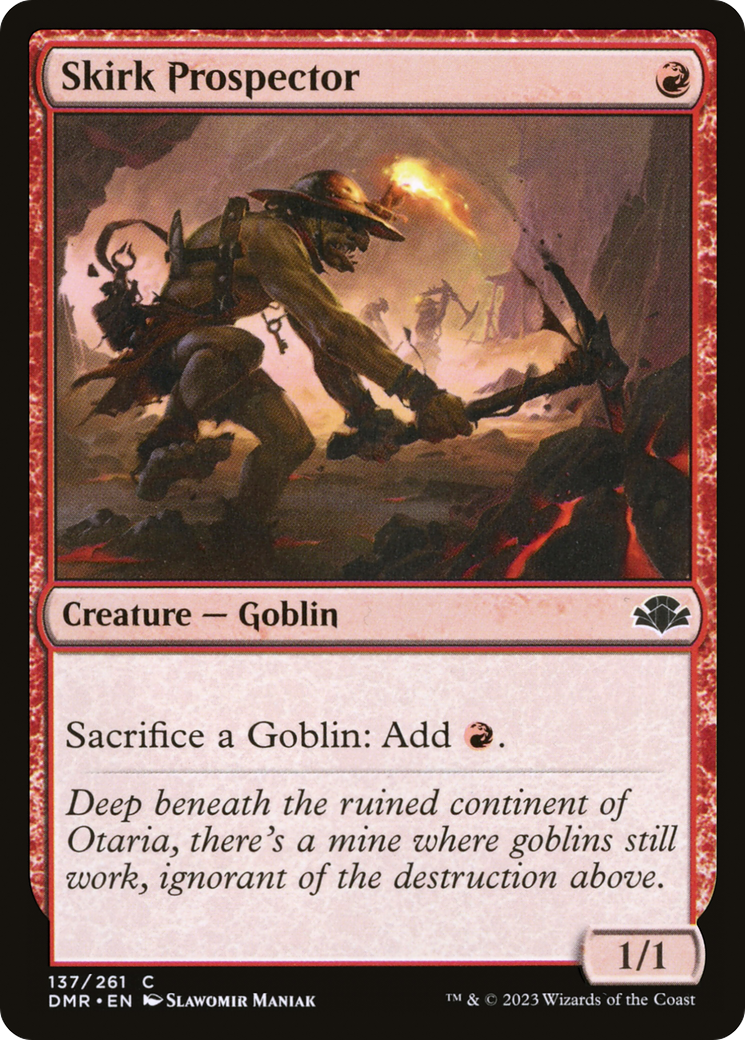 Skirk Prospector [Dominaria Remastered] | Gate City Games LLC