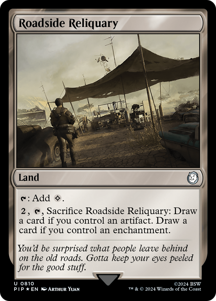 Roadside Reliquary (Surge Foil) [Fallout] | Gate City Games LLC
