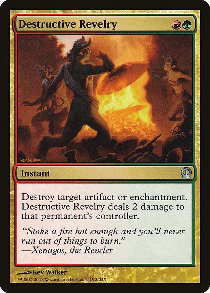Destructive Revelry [Theros] | Gate City Games LLC