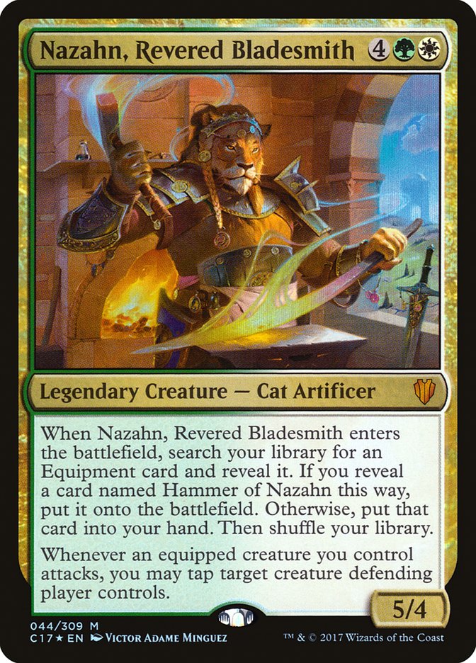 Nazahn, Revered Bladesmith [Commander 2017] | Gate City Games LLC
