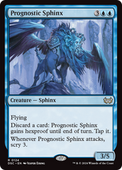 Prognostic Sphinx [Duskmourn: House of Horror Commander] | Gate City Games LLC