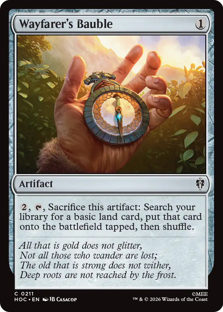 Wayfarer's Bauble [The Hobbit: Eternal-Legal] | Gate City Games LLC