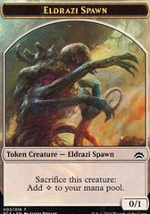 Eldrazi Spawn (002) // Eldrazi Double-Sided Token [Planechase Anthology Tokens] | Gate City Games LLC