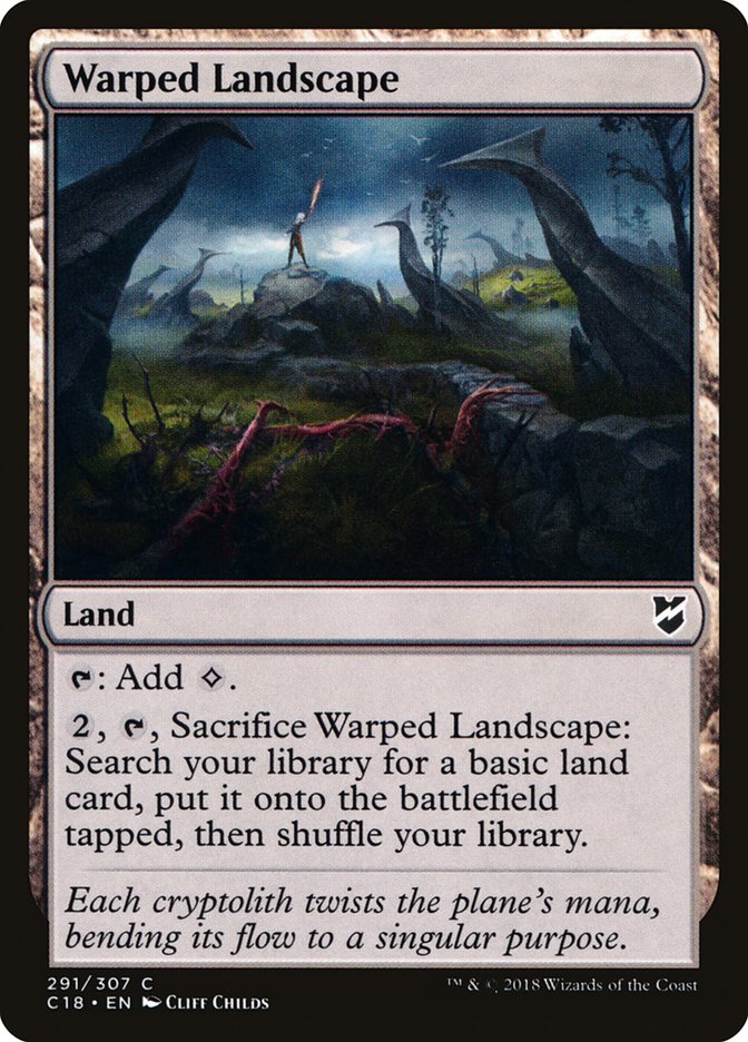 Warped Landscape [Commander 2018] | Gate City Games LLC