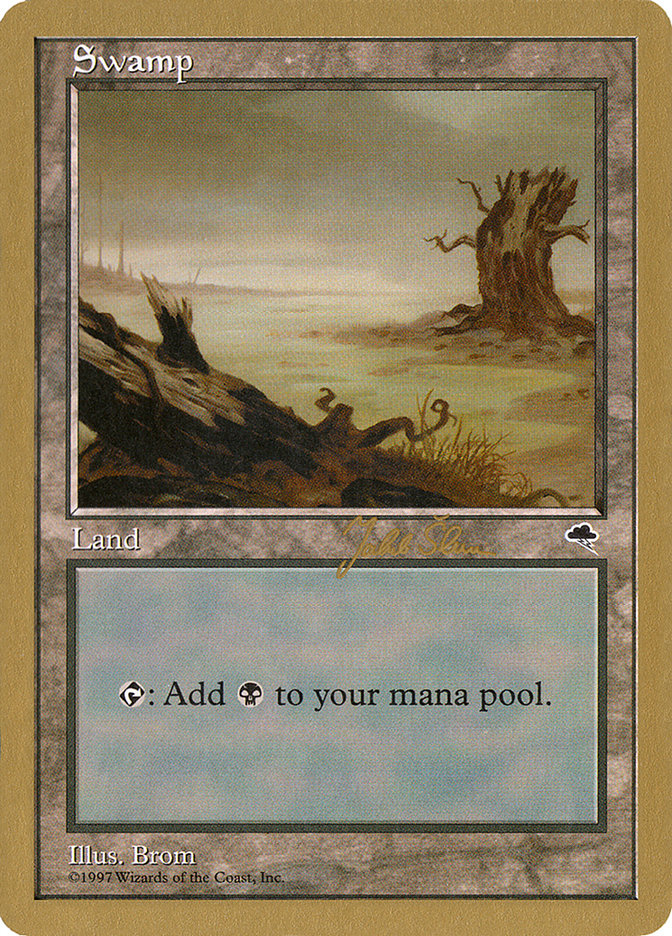 Swamp (js340a) (Jakub Slemr) [World Championship Decks 1999] | Gate City Games LLC