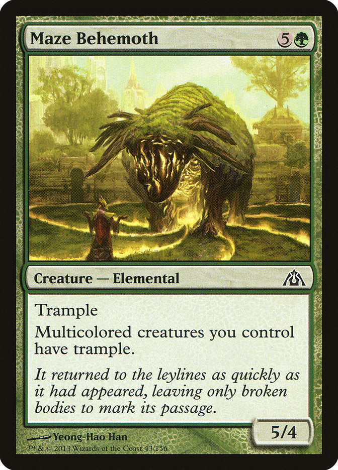 Maze Behemoth [Dragon's Maze] | Gate City Games LLC