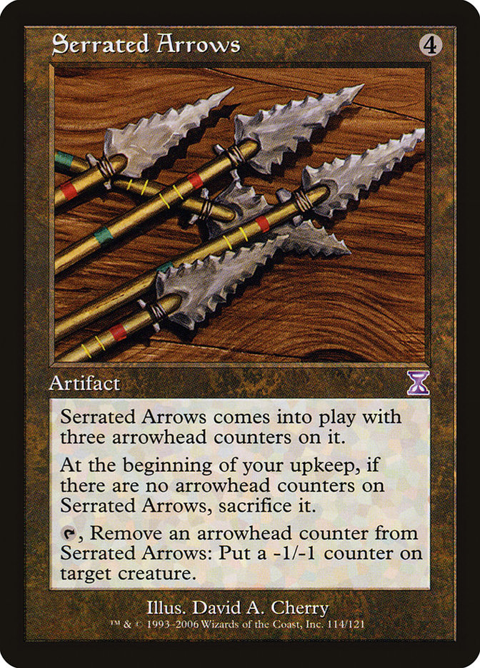 Serrated Arrows [Time Spiral Timeshifted] | Gate City Games LLC