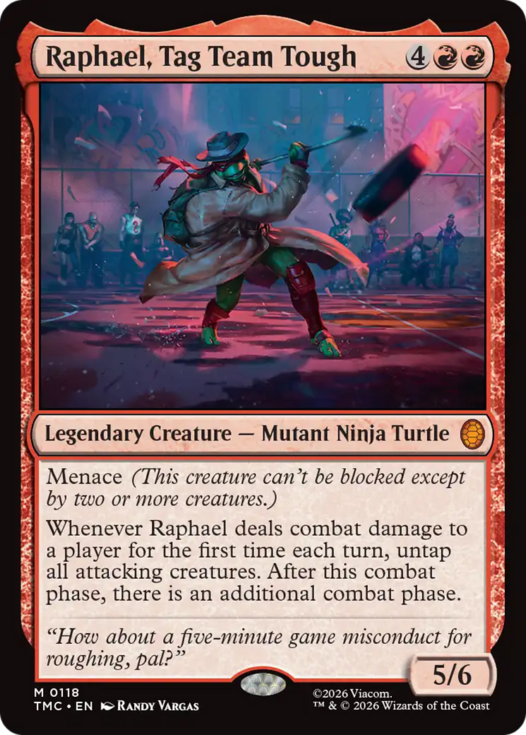 Raphael, Tag Team Tough [Teenage Mutant Ninja Turtles Commander] | Gate City Games LLC