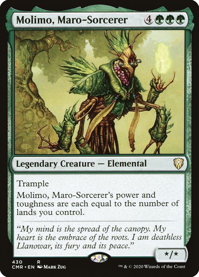 Molimo, Maro-Sorcerer [Commander Legends] | Gate City Games LLC