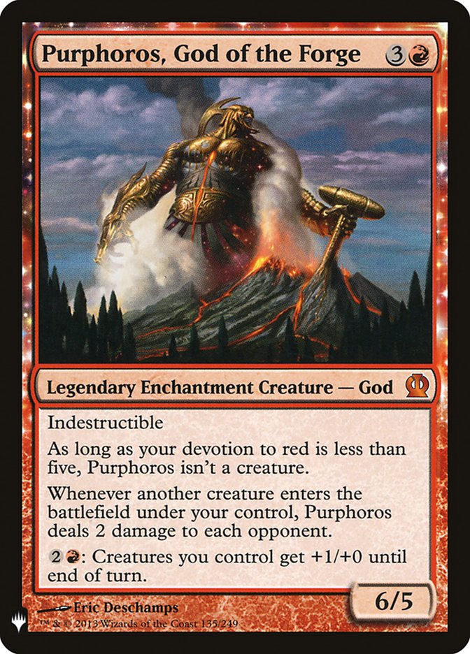 Purphoros, God of the Forge [Mystery Booster] | Gate City Games LLC