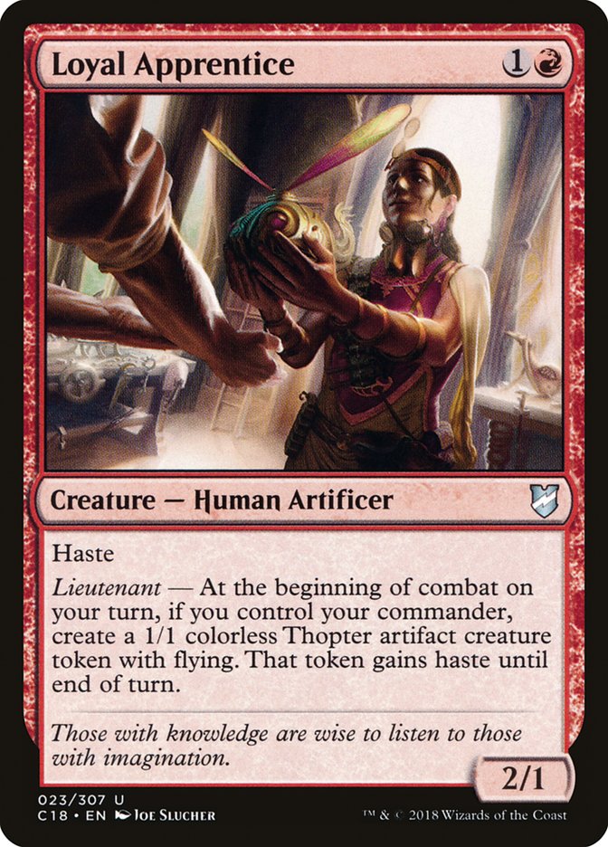 Loyal Apprentice [Commander 2018] | Gate City Games LLC